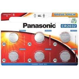 Lithium battery Panasonic CR2032 6pcs.