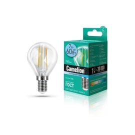 Филаментная светодиодная LED лампа Camelion 7W E14