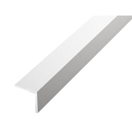 Aluminum corner PilotPro 30х30х1,5 (2,0m) white miar