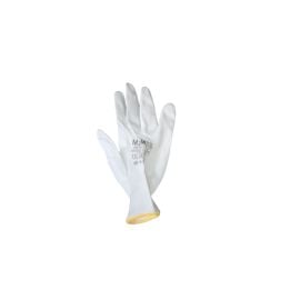 White glove with white polyurethane coating M2M 300/138 S8