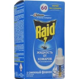Liquid against mosquitoes for electrofumigator Raid 60 nights