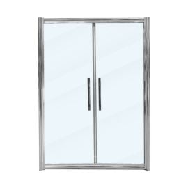 Душевая дверь 90-2 120x1985 стекло 5 мм
