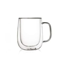 Cup of tea double glass DONGFANG 350ml AL-MH-195