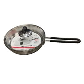 Metal pan with lid Hascevher 25541 24x5cm