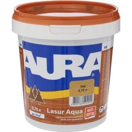 Acrylic laquer Aura Lasur Aqua teak 0.75 L