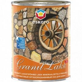 ლაქი ცვეთგამძლე, ქვისთვის Eskaro Granit Lakk S 1 ლ