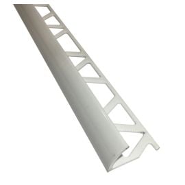 Profile aluminum for tiles 15 mm/2.7 m white