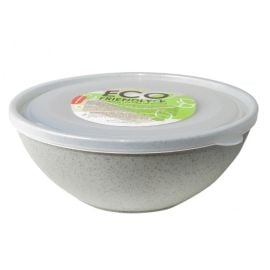 Bowl with lid Aleana 0,8l ECO WOOD green