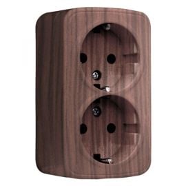 Socket EKF 16A 2 with grounding brown
