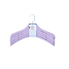 Вешалка для верхней одежды Aleana 45x8см 5шт фиолетовый