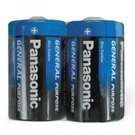 Батарейка цинк карбоновая Panasonic General Purpose R20 D 2шт.