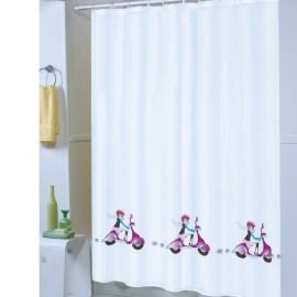 Shower curtain MSV 140815 180x200 cm Jane
