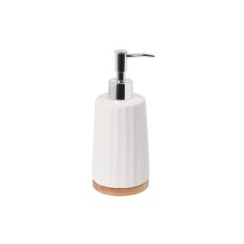 Soap dispenser Bisk kido white bamboo
