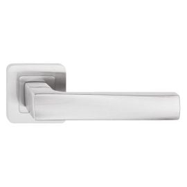 Door handle rossete Metal-Bud Ibiza ZIBZN with protective lid SZZNY nickel