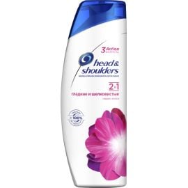 Shampoo and balm conditioner 2 in 1 anti-dandruff Head&Shoulders smooth and silky 400 ml