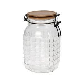Glass jar with lid Koopman 1650 ml