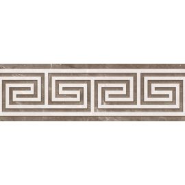 Tile Super Ceramica Decor Luxury Greca Brown 250x800 mm