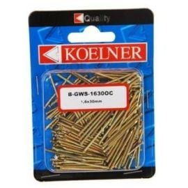 Joiner's nails Koelner 1,6X30 mm zinc 200 pcs B-GWS-1630OC