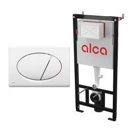 Installation system for suspended toilet Alcadrain AM101/1120 + button M70