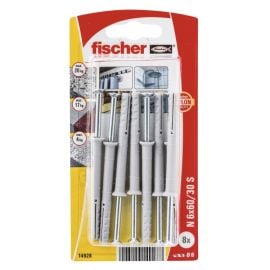 Дюбель-гвоздь Fischer Duopower 6x60/30S 8 шт 14928