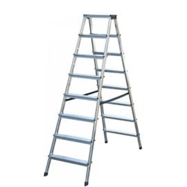 Aluminum ladder Krause 120441 Dopplo 2x8 185 cm