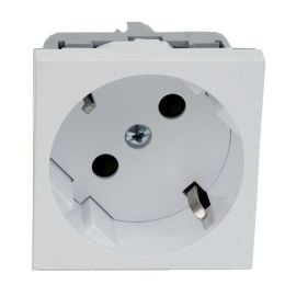 Power socket grounded Kopos QS 45X45 C_HB 1 sectional white