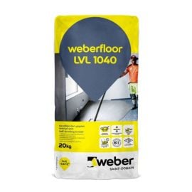 Наливной пол Weber floor LVL 1040 20 кг