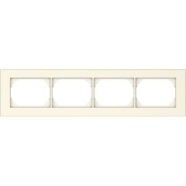 Frame horizontal Vilma R04 iv 4 sectional ivory