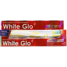 Зубная паста, щетка и зубочистки White Glo