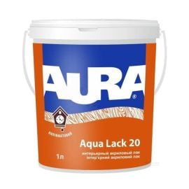 Water based varnish Eskaro Aura Aqua Lack 20 1 l