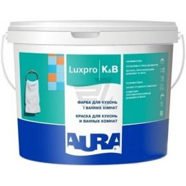 Interior paint for kitchens and bathrooms Eskaro Aura Lux Pro K&B 2.5 l