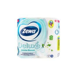ტუალეტის ქაღალდი Zewa Deluxe 4ც ჟასმინი
