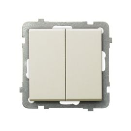 Выключатель без рамки Ospel Sonata ŁP-2R/m/27
