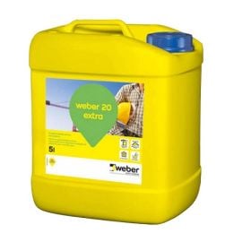 Additive for concrete Weber 20 Extra 5 l