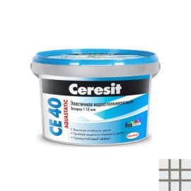 Затирка Ceresit Aquastatic CE 40 2 кг антрацит