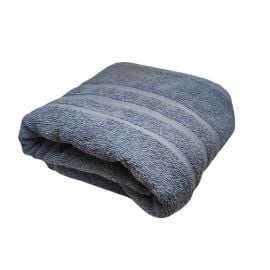 Bath towel gray Continental 70x140cm