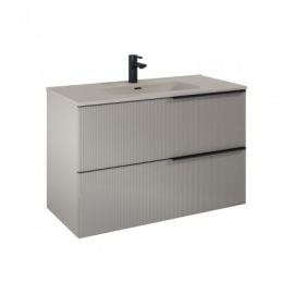 Мебель для ванной Elita  ''SOHO 100'' Fume Matt (бетонный цвет матовый,подвесной)