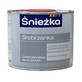 ემალი თბომდგრადი Sniezka Srebrzanka 0.5 ლ