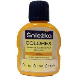 Универсальный пигмент-концентрат Sniezka Colorex 100 мл желтый солнечный N12