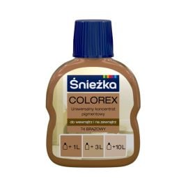 Universal pigment concentrate Sniezka Colorex 100 ml brown N74