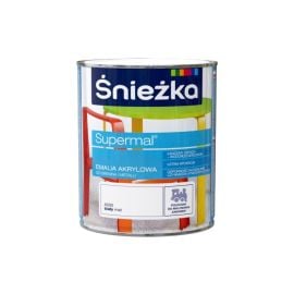 Acrylic enamel Sniezka Supermal A500 white matt 0.4 l