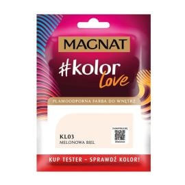 Краска-тест интерьерная Magnat Kolor Love 25 мл KL03 дыня белая