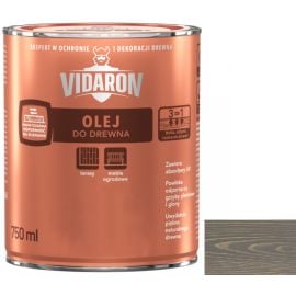Масло для древесины Vidaron 750 мл D05 серый антрацит