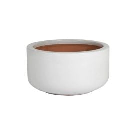 Pot ceramic Mega Collections Glazed Bowl 31x15cm 10l white