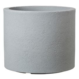Outdoor plastic pot Scheurich 130/30 Riva Stone grey 14 L
