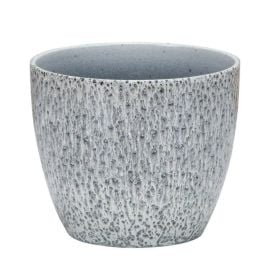 Ceramic pot for flowers Scheurich 920/28 BLACK SPIRIT