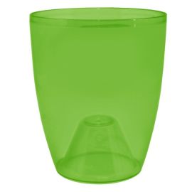 Transparent plastic pot Aleana Orqidea 12x14 green