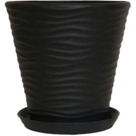 Pot ceramic Oriana New Wave №1 13,5 l black
