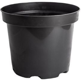 Plastic pot 15 l (black) with drainage system