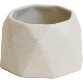 Pot ceramic for succulents Oriana №1 0,35 l beige